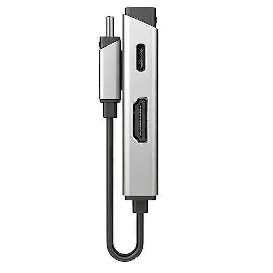 Alogic MagForce Duo USB-C Docking Station με HDMI 4K PD Ασημί