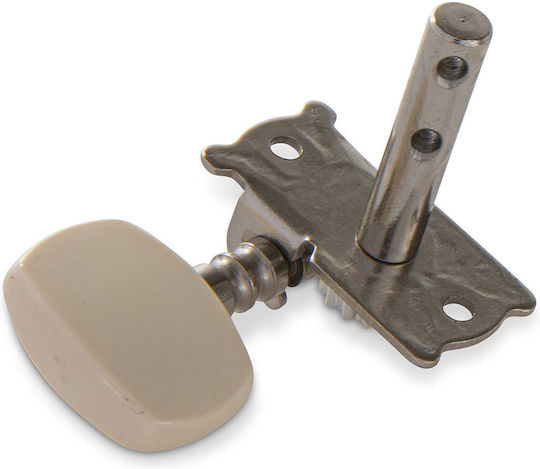 Fire & Stone String Instruments Tuning Pegs for Acoustic Guitar Silver
