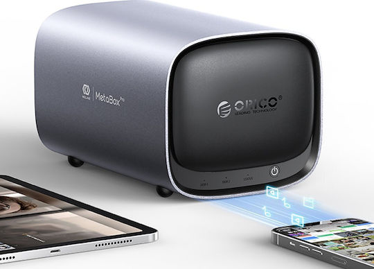 Orico MetaBox Pro NAS με 4 θέσεις για HDD/M.2/SSD και 2 θύρες Ethernet