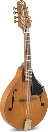 Gewa Akustisch Mandoline A-Antique mit flachem Körper Weinlese