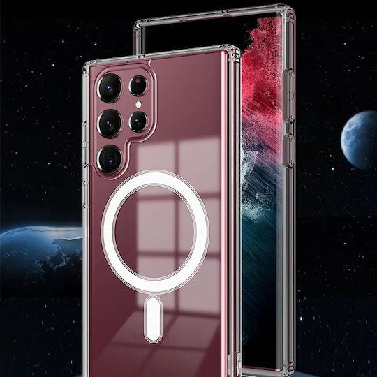 Techsuit Umschlag Rückseite Transparent (Galaxy S24 Ultra)