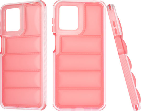 Techsuit Wave Umschlag Rückseite Transparent (Moto G14)