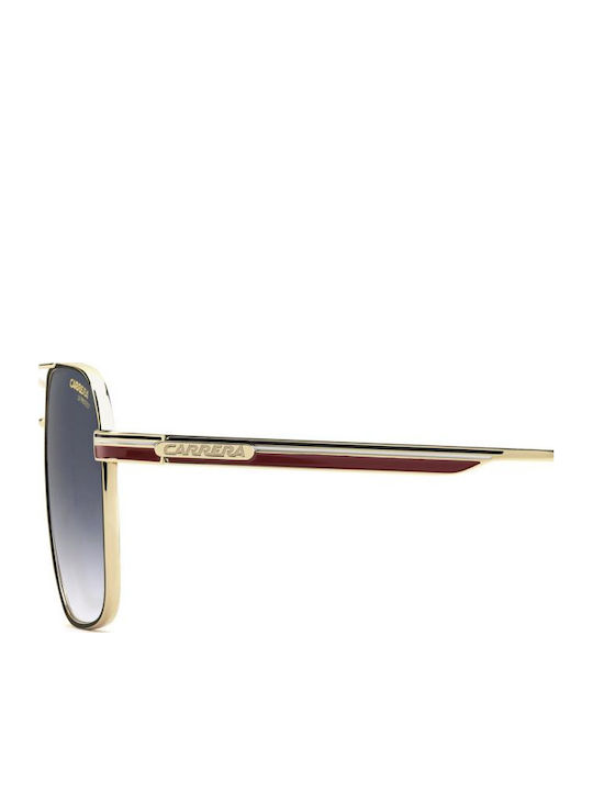 Carrera Unisex Sunglasses with Gold Metallic Frame and Grey Lens 379/S W3J/08