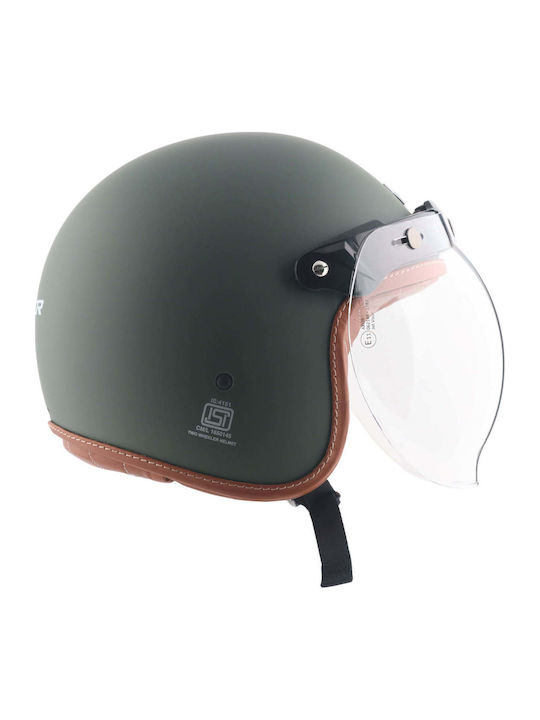 Axor Retro Mark II Motorradhelm Jet ECE 22.06 1250gr