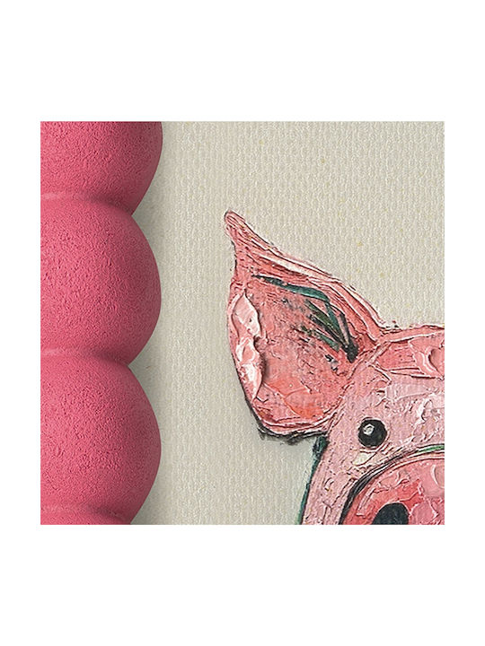Panou Acrilic Pink Pig Roz 15x20cm