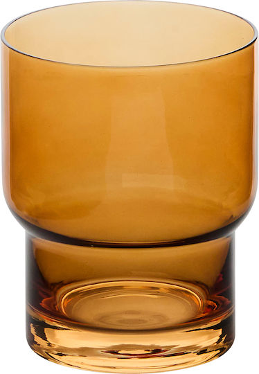 S-d Ella Pahar Pentru Apă Din Sticlă Galben 300ml 203456B