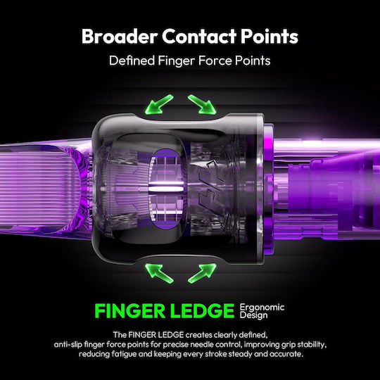 Set 50 Ace Profesionale De Unică Folosință Hawink Pentru Tatuaje #12 Liner Shader Magnum 0,35 Mm 12 Tipuri Modul Ac 3rl 5rl 7rl 3rs 5rs 7rm 9r 11rm 13rm 15rm Oțel Inoxidabil Accesorii Profesionale En20-fg-50kit-j