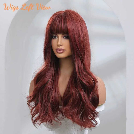 Περούκα Wig με Συνθετική Τρίχα 66cm
