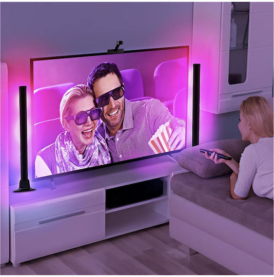 Avizar Smart Led Kit 55“-65” Tvs Wifi Camera 2 Side Modules Black