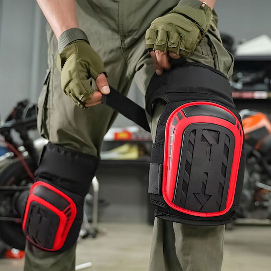 Newevo Genunchiere Premium Pentru Construcții Profesionale Cu Gel Spumă Curele Reglabile Cu Velcro Carcasă Antiderapantă Din Abs Confort Ergonomic Pentru Șantier Grădinărit Montaj Plăci
