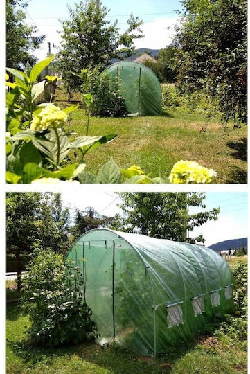 Оранжерия Тунел с Метална Рамка 3.5x2x2м
