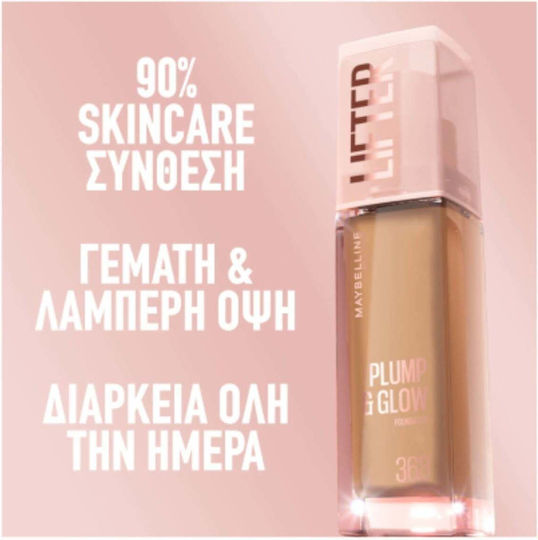 Maybelline Lifter Plump & Glow Flüssig Make-up/Foundation Sonnenschutzfaktor (SPF) 15 Schatten 110 30ml