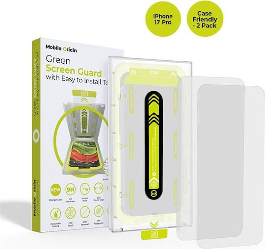 Mobile Origin Tempered Glass 2pcs (iPhone 17 / 17 Pro / 16 Pro)
