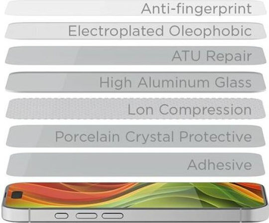 Mobile Origin 2.5D 0.33мм Закалено стъкло 2бр (iPhone Air)