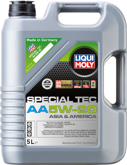Liqui Moly Special Tec AA Λάδι Αυτοκινήτου 5W-20 5lt