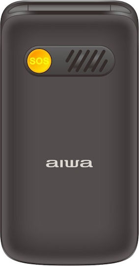 Aiwa FP-30 Dual SIM Κινητό με Μεγάλα Κουμπιά Μαύρο