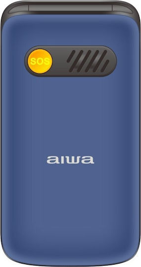 Aiwa FP-30 Dual SIM Κινητό με Μεγάλα Κουμπιά Μπλε