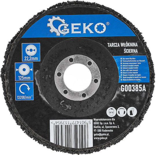 Disc de Curățare Clean&strip 125x22.2mm Metal Inoxidabil Oțel Plastic Geko