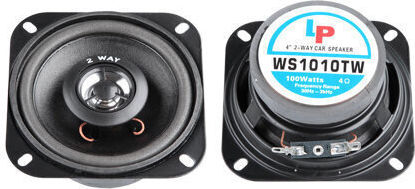 Dibeisi WS-1010TW Ηχείο Αυτοκινήτου 4" με 100W RMS (2 Δρόμων)