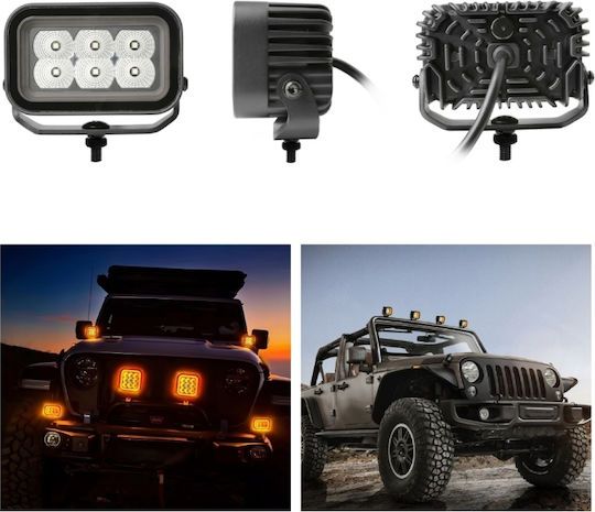Scheinwerfer Auto in Balkenform LED 10 - 30V 42W 11.62cm mit Weiß Beleuchtung 1Stück