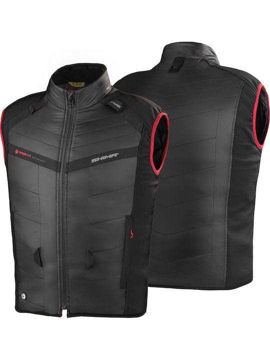 Shima Powerheat Vest Bărbați Geacă Negru Shima Powerheat Vest Bărbați Geacă Negru