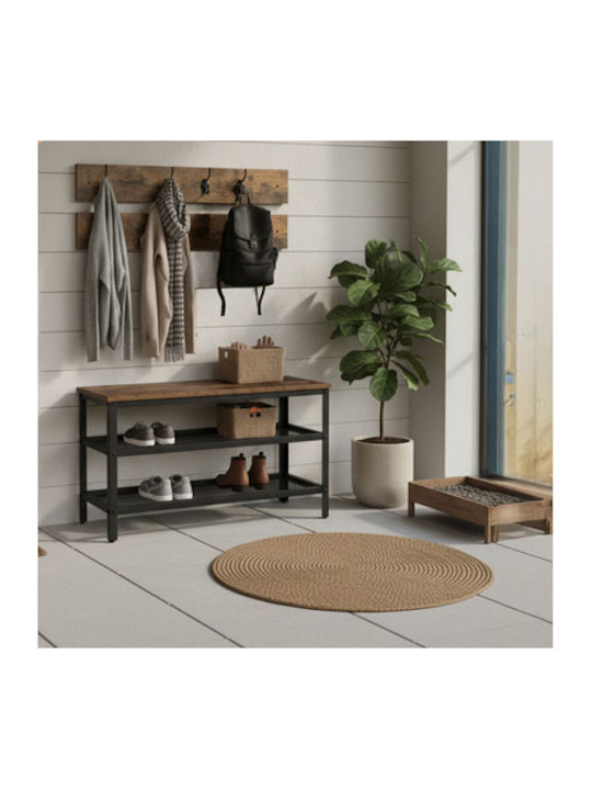 Mobilier de Intrare cu Cuier & Dulap pentru Pantofi 73x44x30cm