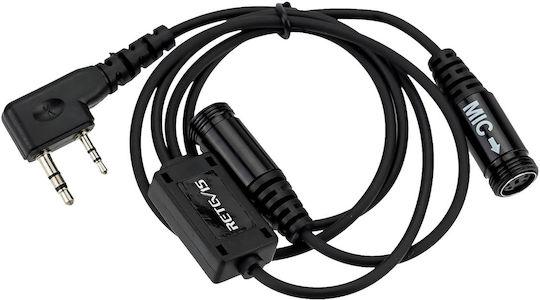 Retevis Motorcycle Intercom Spare Parts Headphone Microphone Helmet 2pin Ptt Finger