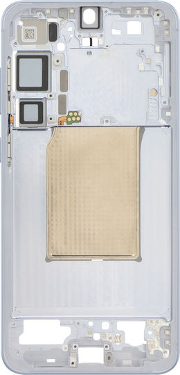 Samsung Original Cadru Central Galaxy S25 Plus Potrivire Precisa Sigura Albastru Deschis