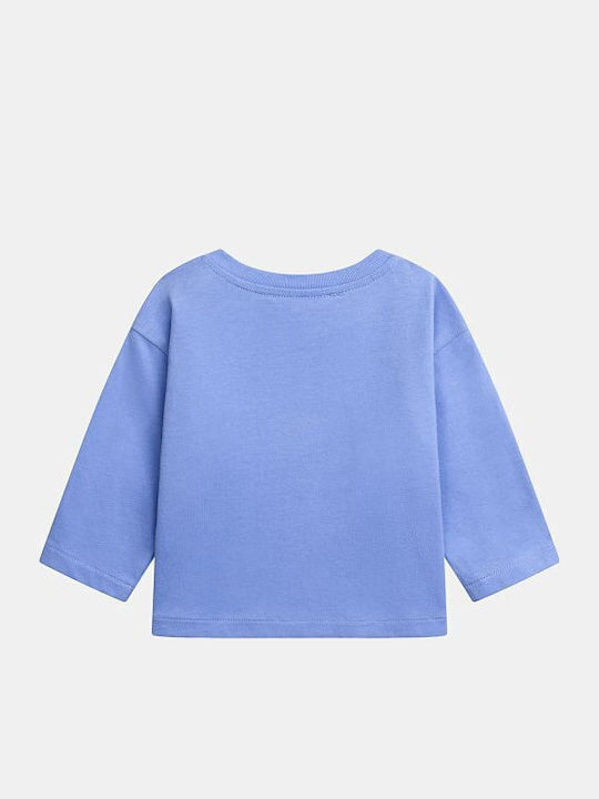 Kids' Shirt Long Sleeve Blue Zutritee1