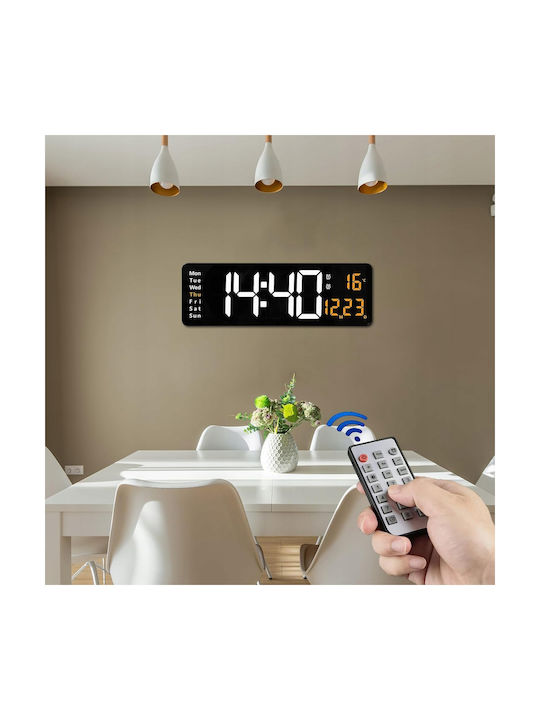 Ceas Digital de Masă cu Alarmă Negru ZD1DS63QWS626