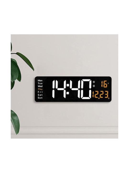 Ceas Digital de Masă cu Alarmă Negru ZD1DS63QWS626