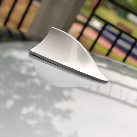 Alista Home Antenă Auto Plafon Rechin pentru Radio în Culoare Argintiu