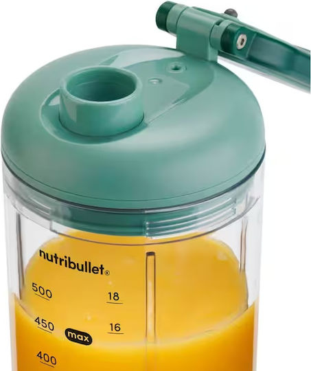 NutriBullet Flex Μπλέντερ με Πλαστική Κανάτα 590 ml 7.4V White