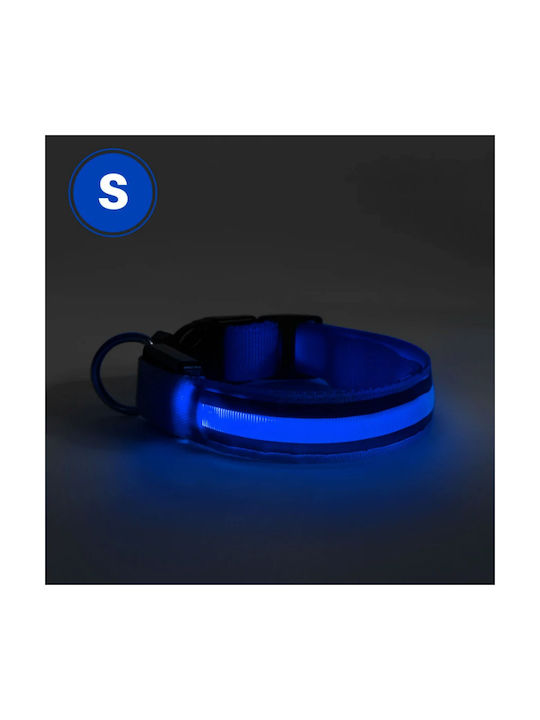Led Light-up Dog Collar Size S 3 Lighting Modes