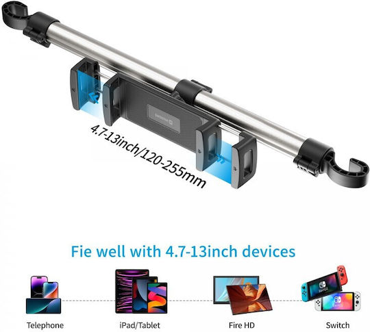 Swissten S-grip Car Mobile & Tablet Mount with Adjustable Hooks Black