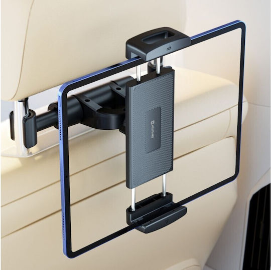Swissten Car Holder Headrest Mount Smartphones Tablets From 12 To 25.5cm Black