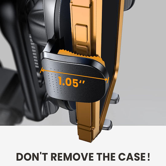 Lisen Car Mobile Mount with Adjustable Hooks Black