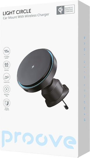 Proove Car Mobile Mount with MagSafe Magnet Black