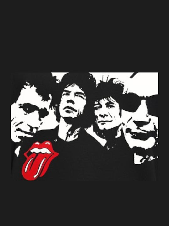 Oversized T-shirt Rolling Stones 1 Rock Avenue Black Oversized T-shirt Rolling Stones 1 Rock Avenue Black