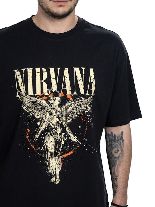 Only & Sons Nirvana Life T-shirt Черна