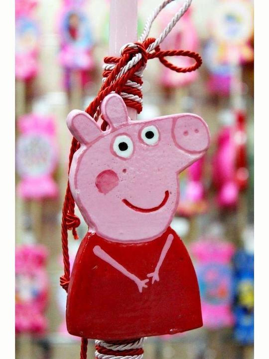 001640 Gerakis Χειροποίητη Λαμπάδα Peppa 36εκ
