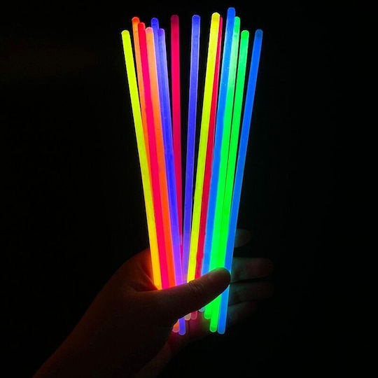 Glow Sticks Armbänder Stäbchen Verschiedene Farben Set 100 Stücke