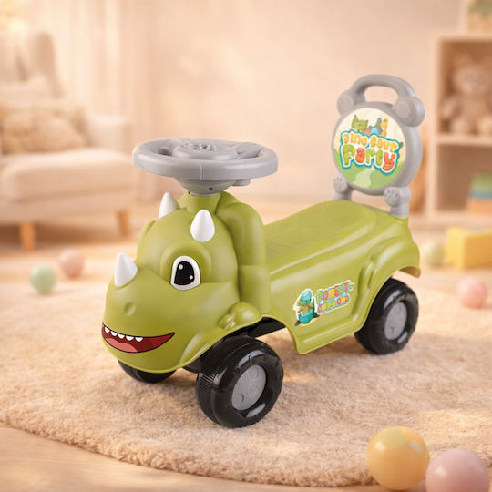 Premergător Mașinuță Ride On pentru 12++ Luni cu Sunete Verde