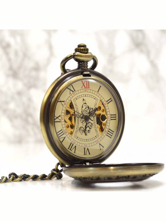 Gorben Herrenuhr 50mm Herrenuhren Batterie Braun