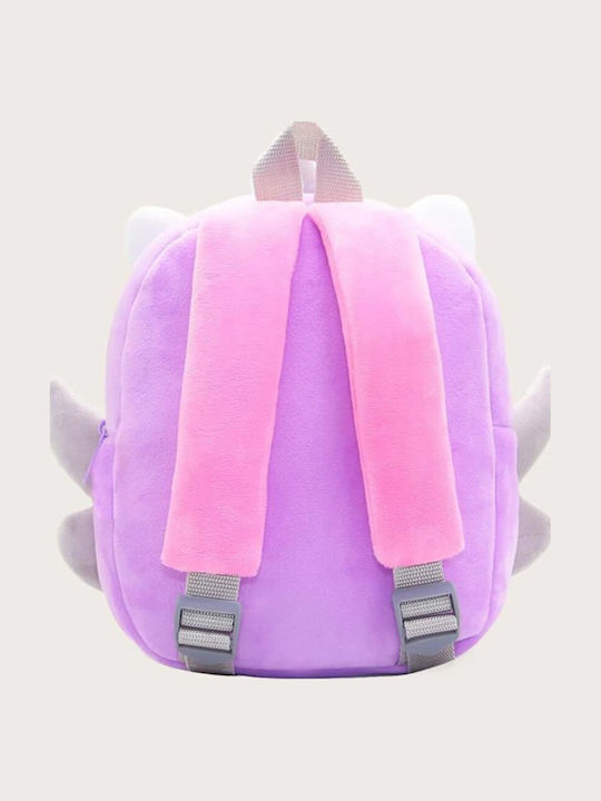 Kids Bag Backpack Purple 26cmx24cmx10cmcm