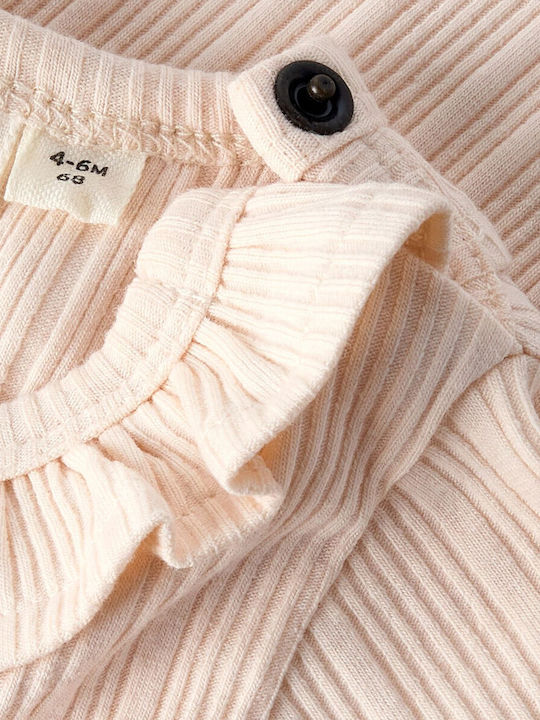 Lil' Atelier Baby Bodysuit Pink