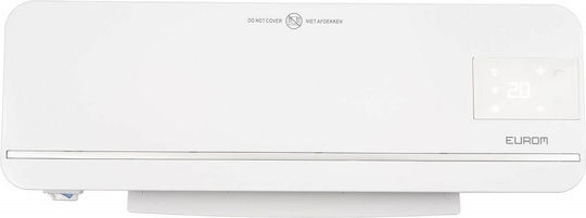Eurom Αερόθερμο Δωματίου Τοίχου Λευκό 2000W