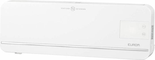 Eurom Αερόθερμο Δωματίου Τοίχου Λευκό 2000W