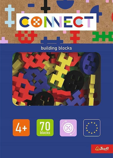Trefl Τουβλάκια Connect για 4+ Ετών 70τμχ