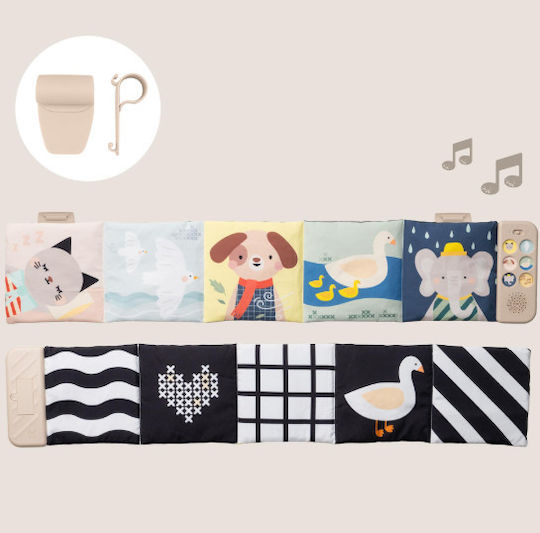 Taf Toys Soothing Sounds Activity Book Fabric with Sounds for Newborns